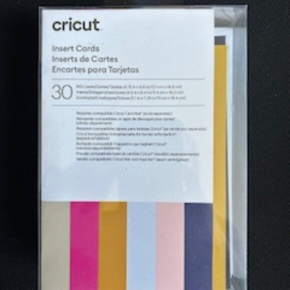 Cricut Insert Cards - 30 pack - NWT - Picture 1 of 3